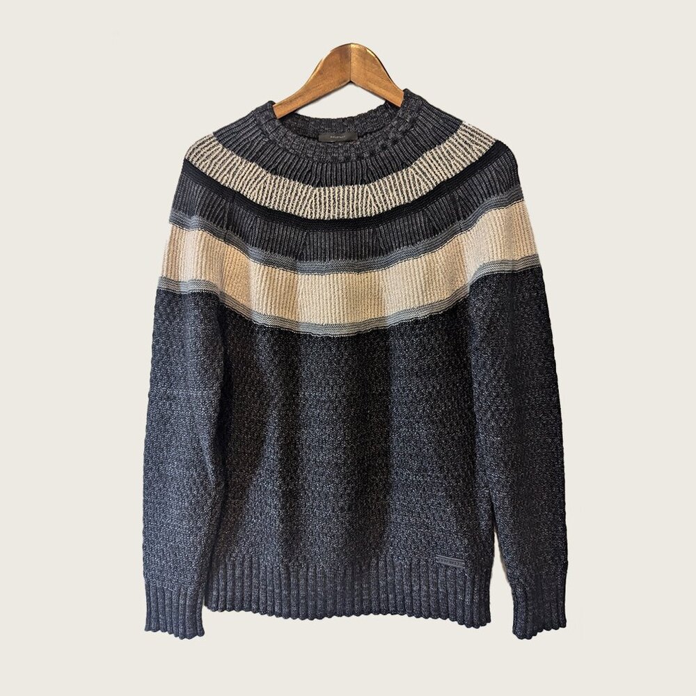 BELSTAFF - Wool blend crewneck sweater - Sz S